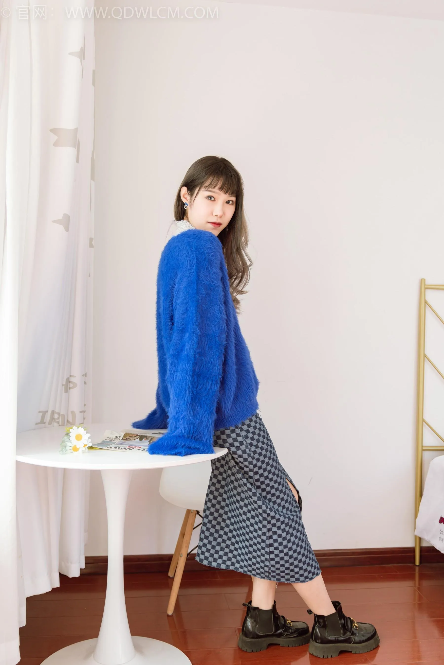 物恋传媒 NO.1507 依依-蓝色情怀 [140P]插图4